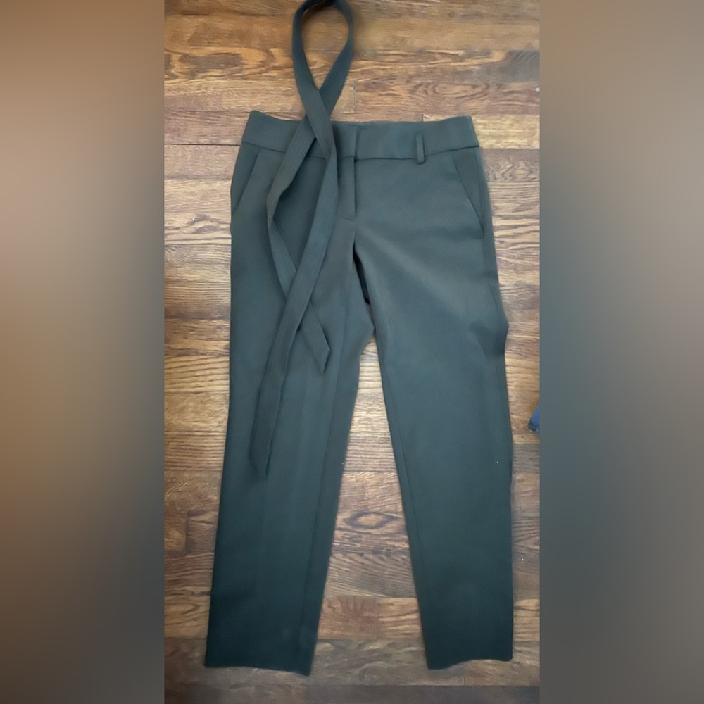 Loft dress pants with matching belt